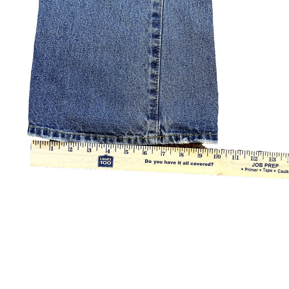 Vintage Y2K Abercrombie & Fitch Flare Jeans Womens 8 Mid Rise Capsule Staple - Picture 7 of 7